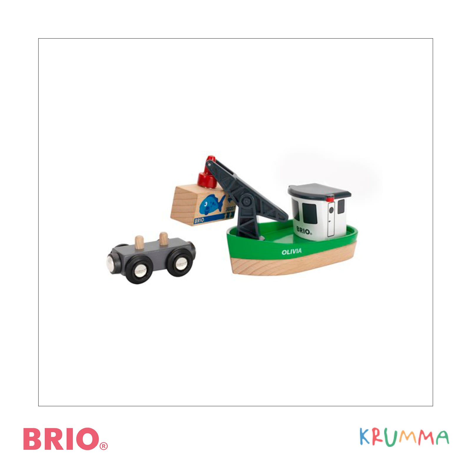 Brio hot sale crane boat